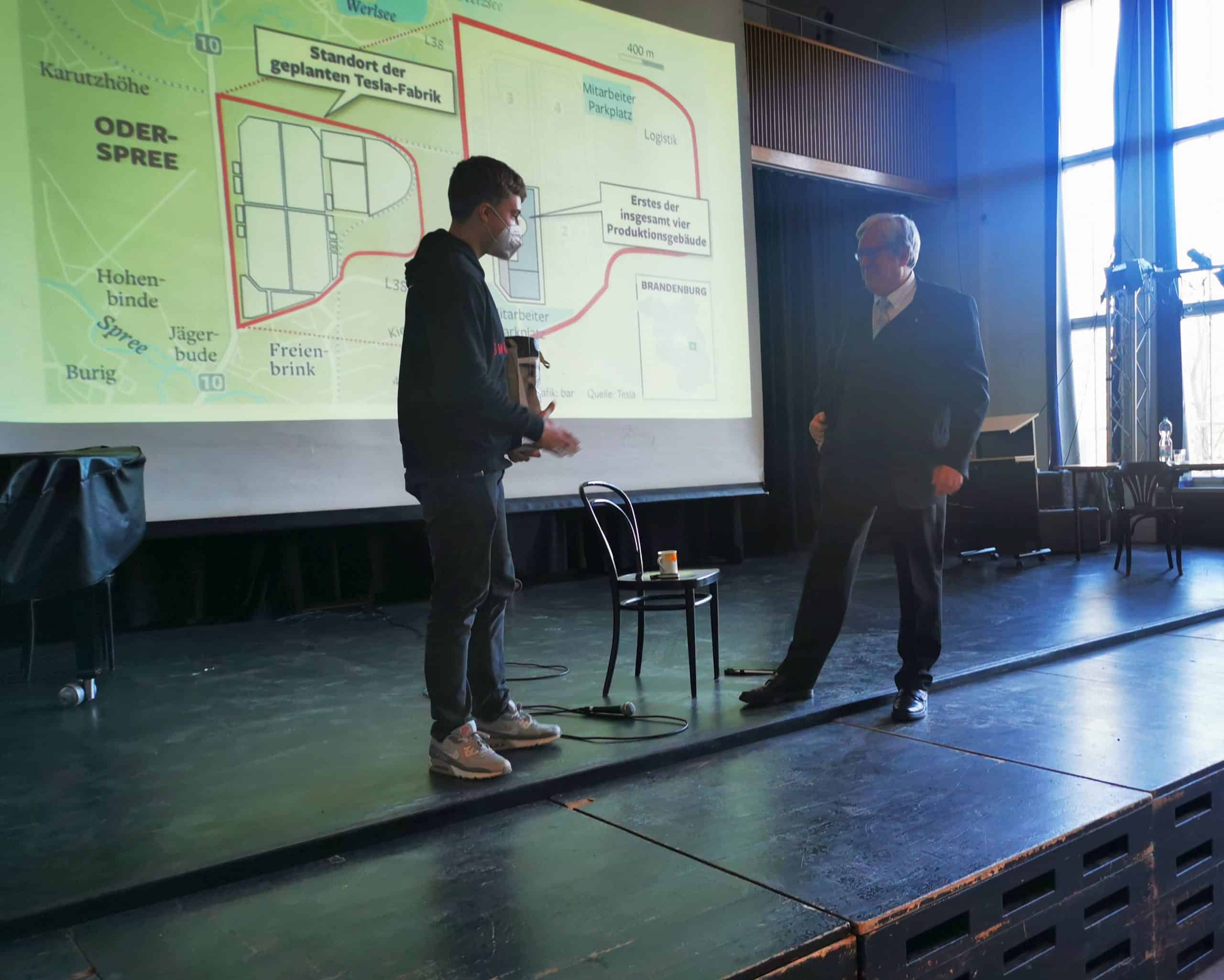 Vortrag zum Tesla Werk Grünheide
