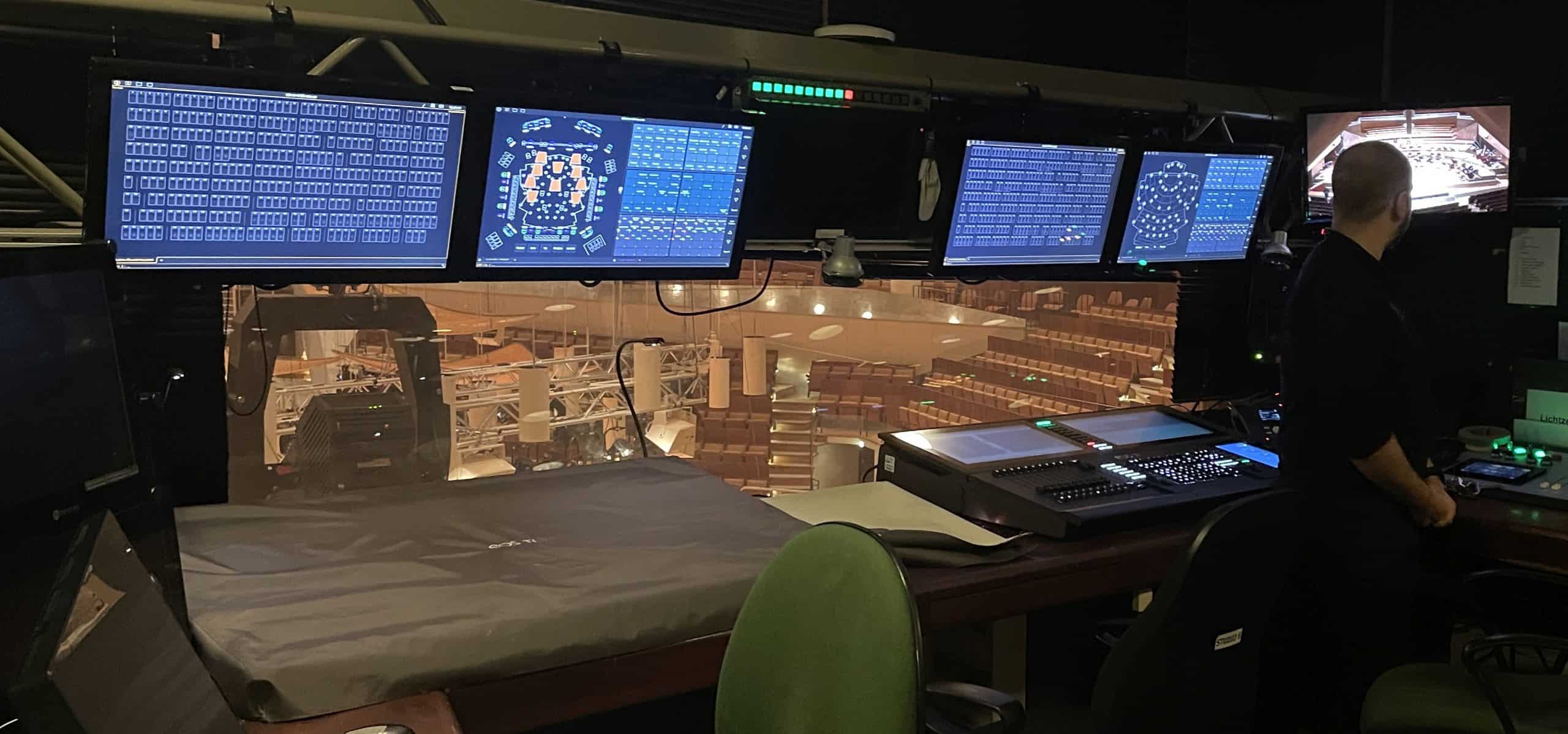 Mit der Bühnentechnik-AG in der Philharmonie