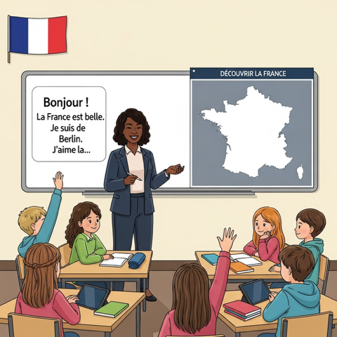 Sprachimpulse aus Frankreich: Hospitation an unserer Schule