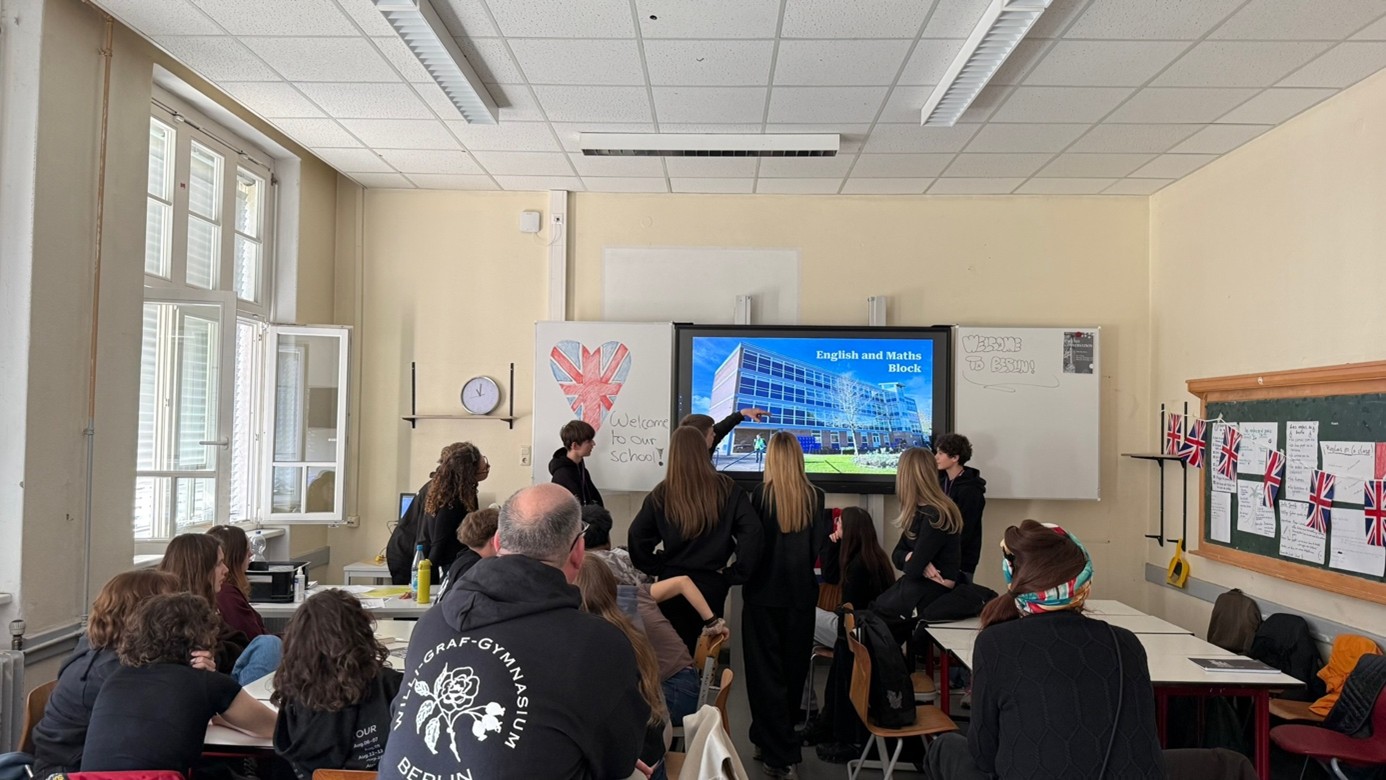 Besuch unserer Partnerschule aus Oxford