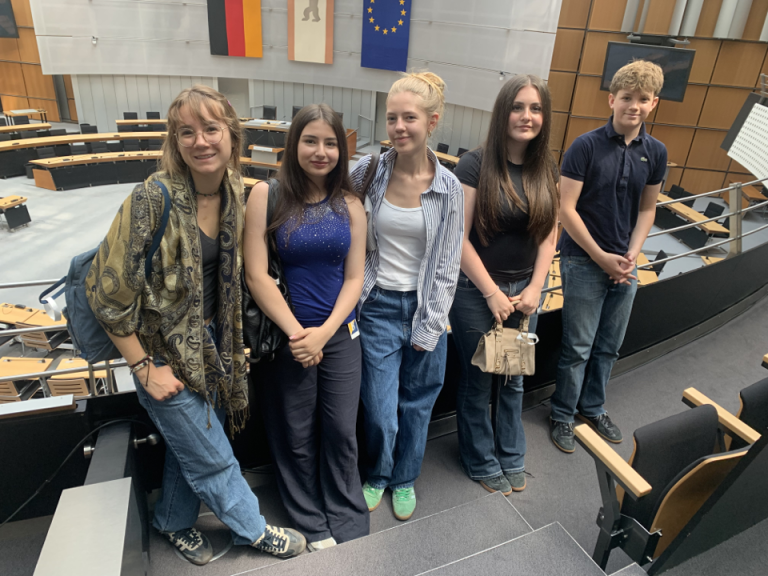 Besuch im Abgeordnetenhaus